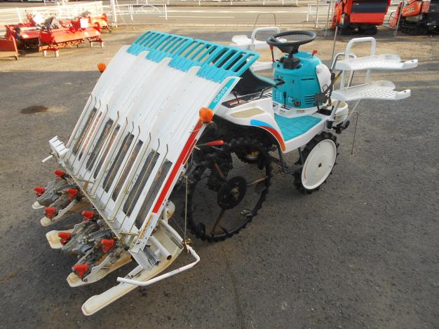 中古　クボタ　田植機　4条植　ロータリー式