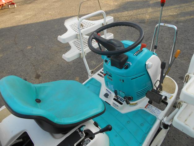 中古　クボタ　田植機　4条植　ロータリー式