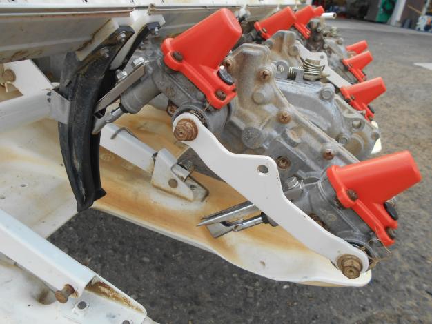 中古　クボタ　田植機　4条植　ロータリー式