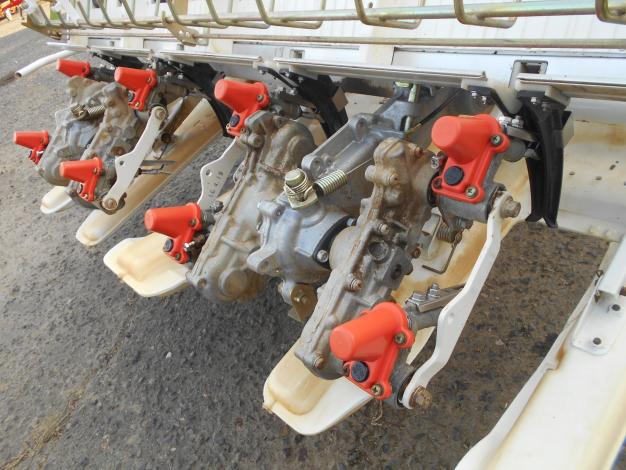 中古　クボタ　田植機　4条植　ロータリー式