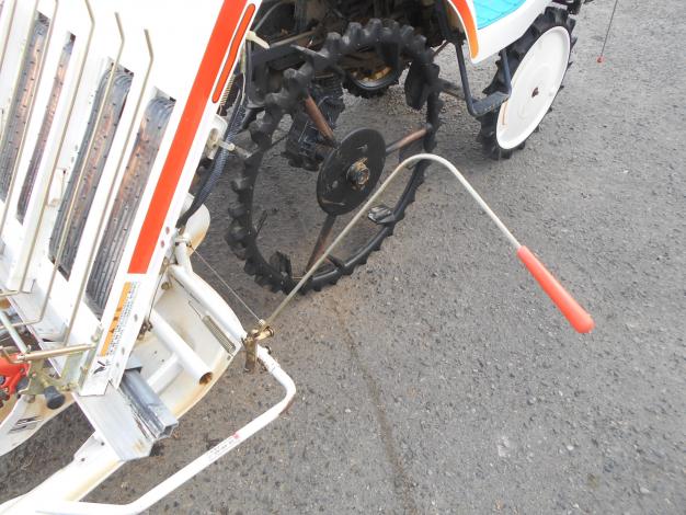 中古　クボタ　田植機　4条植　ロータリー式