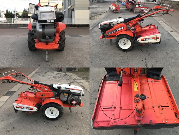 クボタ　中古　耕耘機