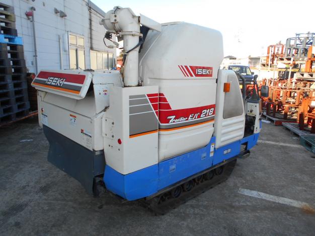 岩手県北上市発　イセキ　コンバイン　ビバHYB212G  中古　農機具 2条刈 イセキ 2条刈り コンバイン HV218G-ZKVWC | のうき屋 ONLINE STORE