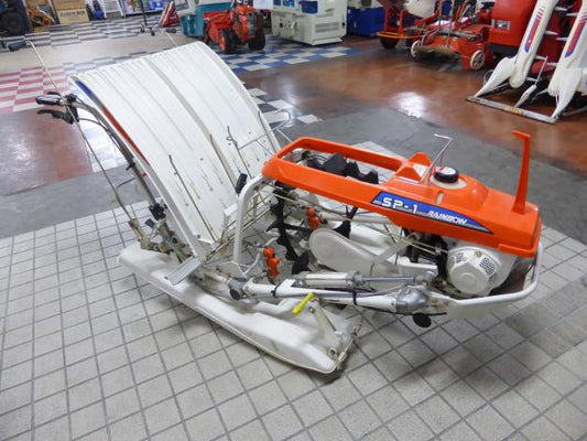 中古 歩行 田植機 1輪 2条植え