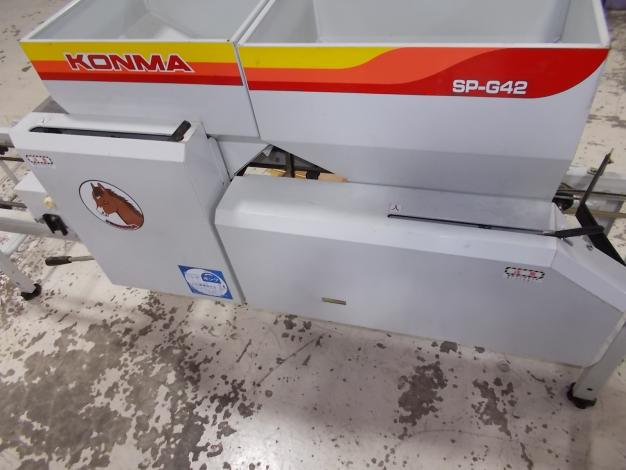 コンマ　中古　播種機