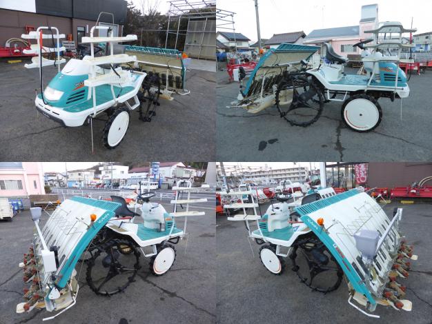 中古 乗用 田植機 6条 ロータリー