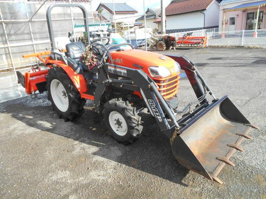 中古 トラクター ローダー付き