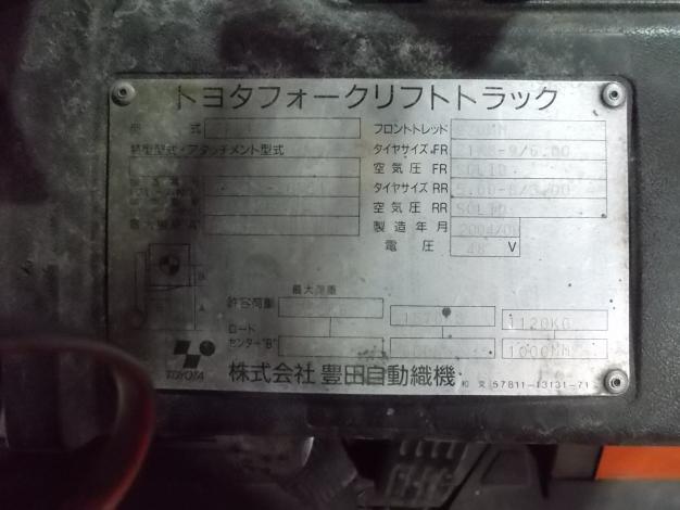 トヨタ 中古 フォークリフト – 農キング
