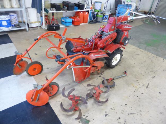 中古 管理機 マルチ張り マルチャー